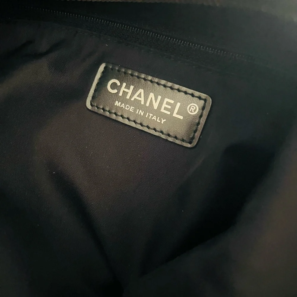 Chanel Black Nylon
Travel Line Tote Bag with COA - Picture 9 of 10